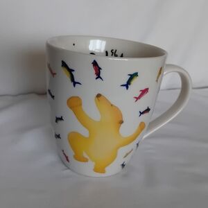 Indigenous Collection Surfacing Bear Mug By Cee Pootogook - 18oz